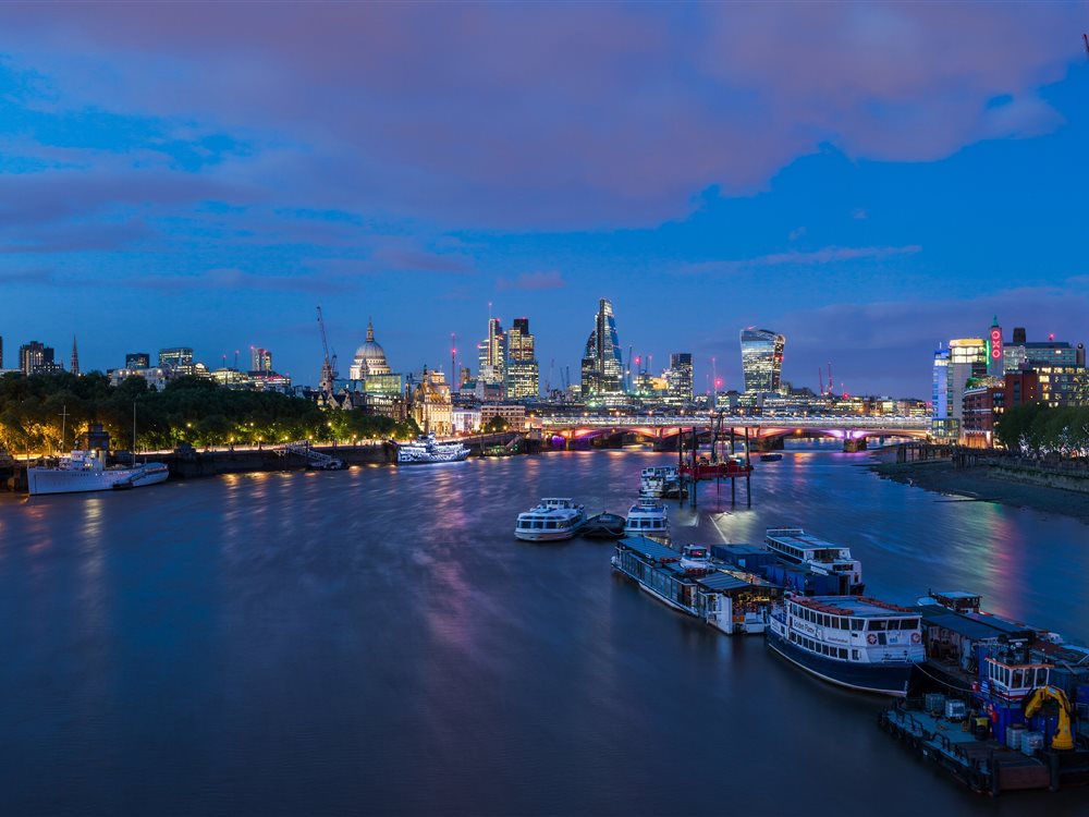 London skyline